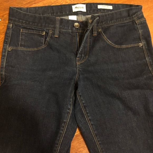 Madewell Size 29 Skinny Low worker jeans - Picture 3 of 4